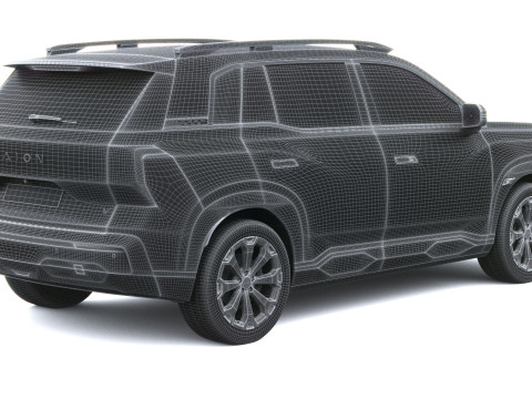 GAC Aion V 2025 3D Model