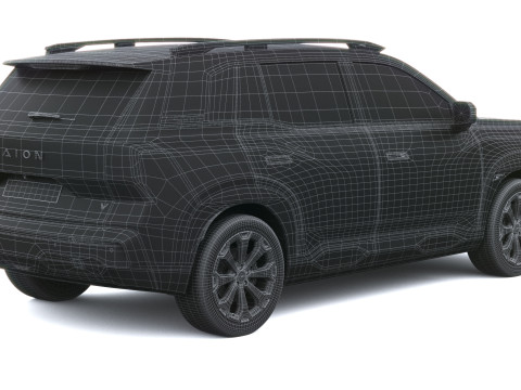 GAC Aion V 2025 3D Model