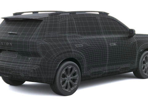 GAC Aion V 2025 3D Model