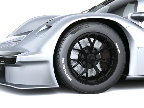 Porsche 963 RSP 2026 LowPoly 3D Model