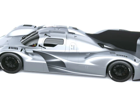 Porsche 963 RSP 2026 LowPoly 3D Model