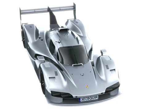 Porsche 963 RSP 2026 LowPoly 3D Model
