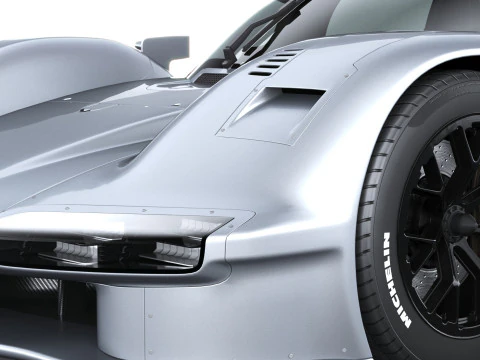 Porsche 963 RSP 2026 LowPoly 3D Model