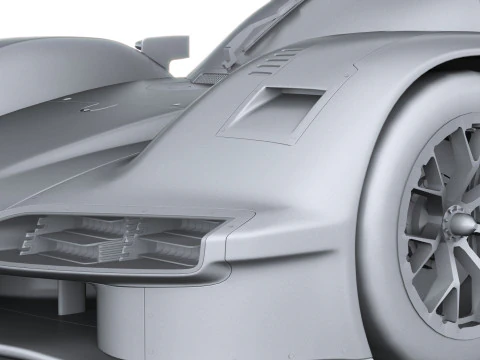 Porsche 963 RSP 2026 LowPoly 3D Model