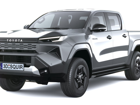 Toyota HiLux BEV 2026 3D Model