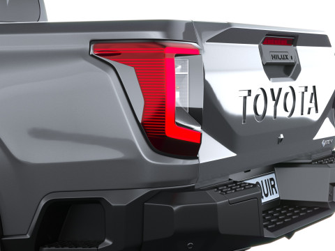 Toyota HiLux BEV 2026 3D Model