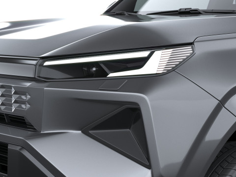 Toyota HiLux BEV 2026 3D Model