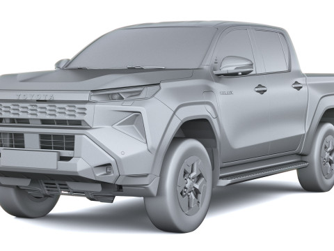 Toyota HiLux BEV 2026 3D Model