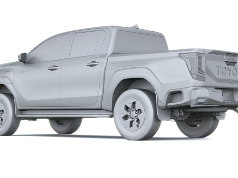 Toyota HiLux BEV 2026 3D Model