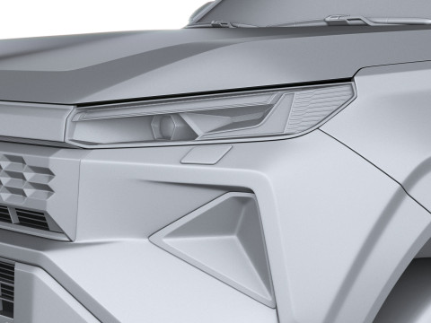 Toyota HiLux BEV 2026 3D Model