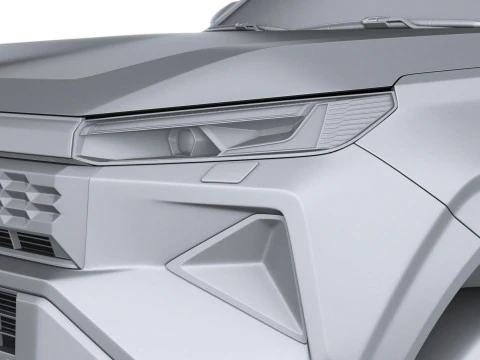 Toyota HiLux BEV 2026 3D Model