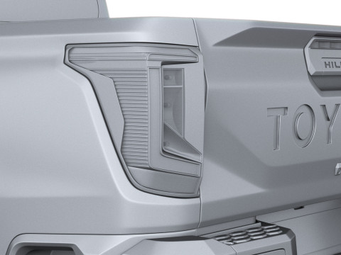 Toyota HiLux BEV 2026 3D Model