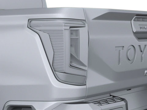 Toyota HiLux BEV 2026 3D Model