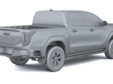 Toyota HiLux BEV 2026 3D Model