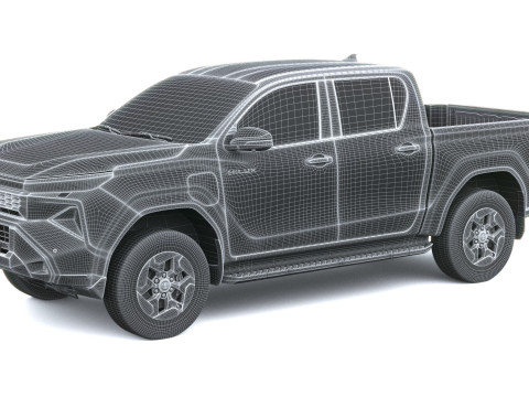 Toyota HiLux BEV 2026 3D Model