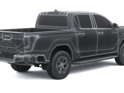 Toyota HiLux BEV 2026 3D Model
