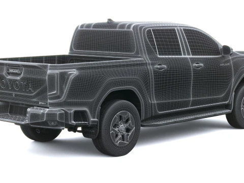 Toyota HiLux BEV 2026 3D Model