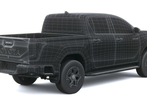 Toyota HiLux BEV 2026 3D Model