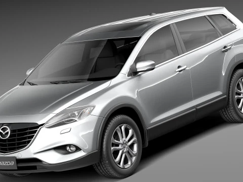 마즈다 CX-9 2013 3D 모델