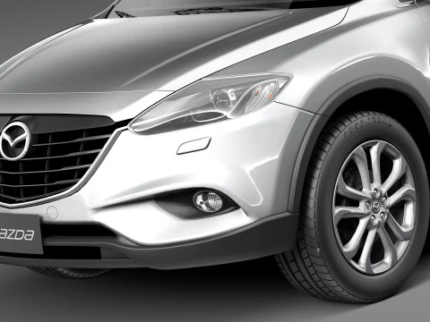 Mazda CX-9 2013 3D Model