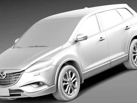 Mazda CX-9 2013 3D Model