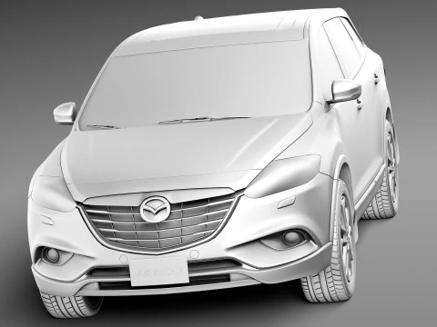 Mazda CX-9 2013 3D Model