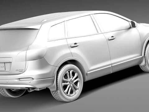 Mazda CX-9 2013 3D Model