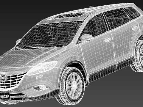 Mazda CX-9 2013 3D Model
