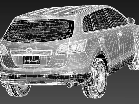 Mazda CX-9 2013 3D Model