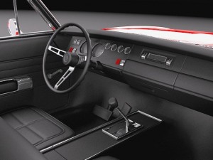 Dodge Charger 1968 Model 3D
