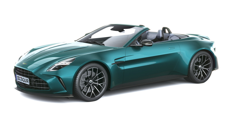 Aston Martin Vantage Roadster 2026 Modelo 3D .c4d .max .obj .3ds .fbx .stl .blend 
