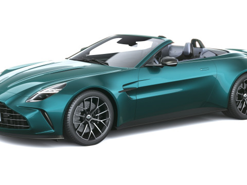 Aston Martin Vantage Roadster 2026 3D Модель