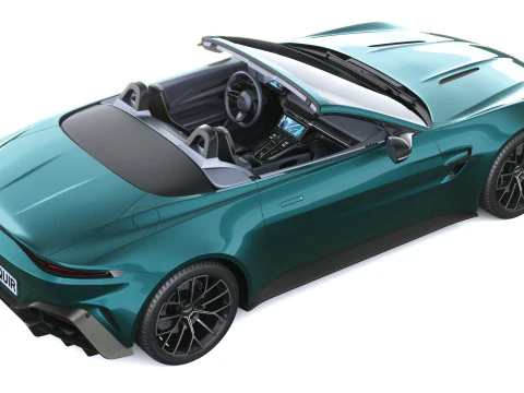 Aston Martin Vantage Roadster 2026 Modello 3D