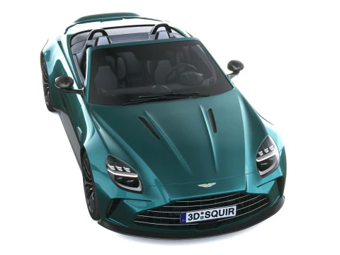 Aston Martin Vantage Roadster 2026 Modello 3D