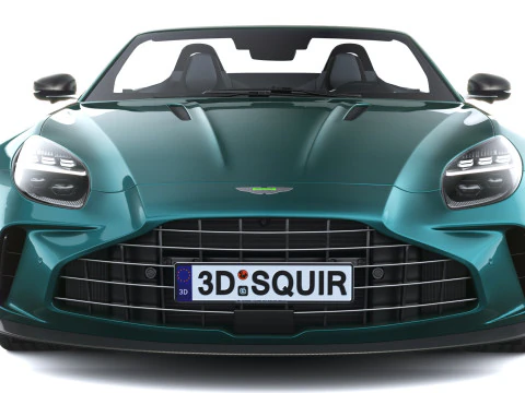 Aston Martin Vantage Roadster 2026 Modello 3D