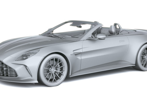 Aston Martin Vantage Roadster 2026 Modelo 3D