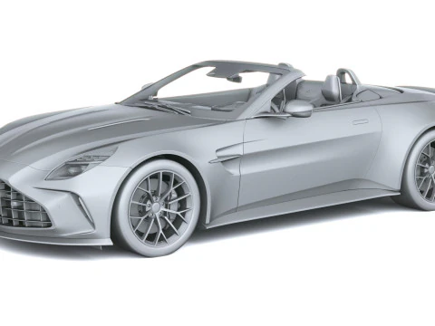 Aston Martin Vantage Roadster 2026 Modello 3D