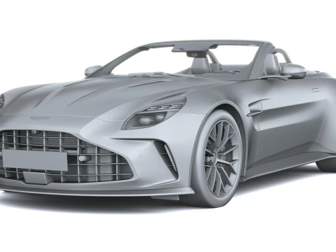 Aston Martin Vantage Roadster 2026 Modello 3D