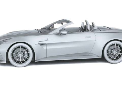 Aston Martin Vantage Roadster 2026 Modello 3D