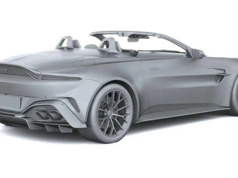 Aston Martin Vantage Roadster 2026 Modello 3D