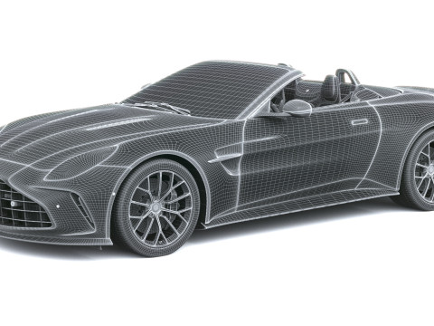 Aston Martin Vantage Roadster 2026 Modelo 3D