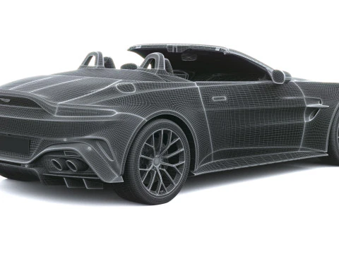 Aston Martin Vantage Roadster 2026 Modello 3D