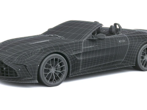 Aston Martin Vantage Roadster 2026 Modello 3D