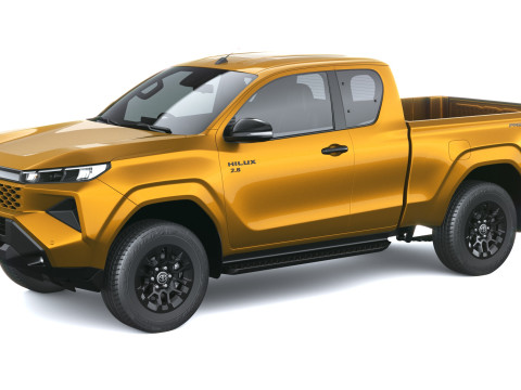 Toyota HiLux Xtra Cab 2026 3D Модель