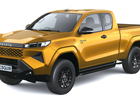 Toyota HiLux Xtra Cab 2026 Modello 3D