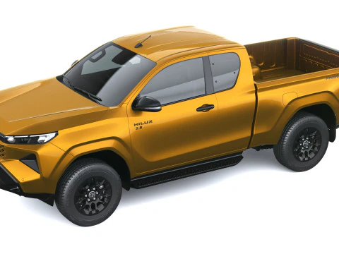 Toyota HiLux Xtra Cab 2026 3D Model