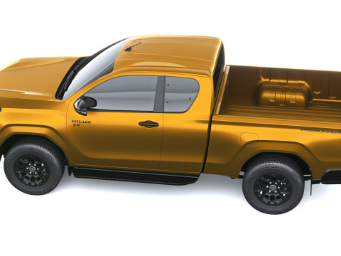 Toyota HiLux Xtra Cab 2026 Modello 3D