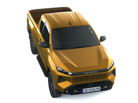Toyota HiLux Xtra Cab 2026 3D Model