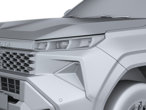 Toyota HiLux Xtra Cab 2026 Modello 3D