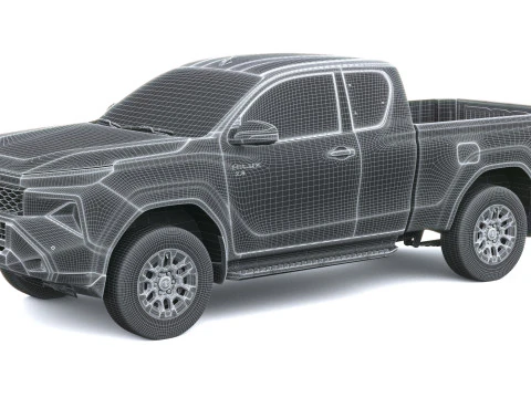 Toyota HiLux Xtra Cab 2026 3D Model